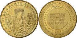 World Coins - France, Tourist token, Paris- Les Champs Elysées, 2013, MDP, Copper-nickel