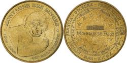 World Coins - France, Tourist token, Montagne des singes, 2009, MDP, Nordic gold,