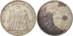 World Coins - Coin, France, Hercule, 5 Francs, 1876, Paris, , Silver, KM:820.1