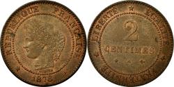 World Coins - Coin, France, Cérès, 2 Centimes, 1878, Paris, , Bronze, Gadoury:105