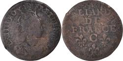 World Coins - Coin, France, Louis XIV, Liard de France au buste juvénile, deuxième type