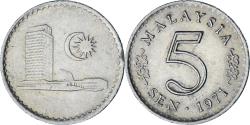 World Coins - Malaysia, 5 Sen, 1971