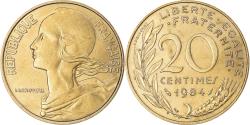 World Coins - Coin, France, Marianne, 20 Centimes, 1984, Paris, , Aluminum-Bronze