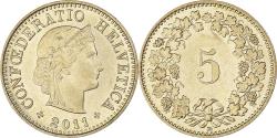 World Coins - Coin, Switzerland, 5 Rappen, 2011