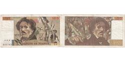World Coins - France, 100 Francs, Delacroix, Z.4, VF(30-35)