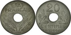 World Coins - Coin, France, État français, 20 Centimes, 1944, Paris, , Zinc