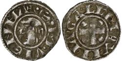 World Coins - Archbishopric of Vienne, Denier, ca. 1200-1250, Vienne, Billon,