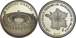 World Coins - France, Medal, Les plus beaux trésors du patrimoine de France, Arènes d'Arles