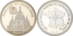 World Coins - France, Medal, Trésors du Patrimoine, Basilique du Sacré-Coeur, n.d.