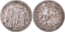 World Coins - Coin, France, Hercule, 5 Francs, 1848, Paris, , Silver, KM:756.1