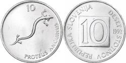 World Coins - Slovenia, 10 Stotinov, 1992, Aluminum, , KM:7