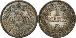 World Coins - GERMANY - EMPIRE, Wilhelm II, Mark, 1914, Berlin, Silver, , KM:14