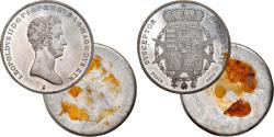 World Coins - Grand Duchy of Tuscany, Leopold II, Francescone, 1833, Pair of uniface Patterns