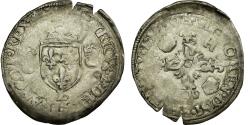 World Coins - Coin, France, Douzain aux croissants, 1550, Bayonne, , Silver