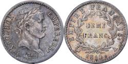 World Coins - France, Napoleon I, Demi Franc, 1810, Paris, Silver, , Gadoury:399