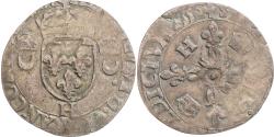 World Coins - Coin, France, Henri II, Douzain aux croissants, 1552, Uncertain Mint,