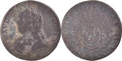 World Coins - Coin, France, Louis XV, 1/5 Ecu, 1728, Amiens, , Silver, Gadoury:298
