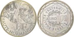 World Coins - France, 10 Euro, Haute-Normandie, 2012, Paris, Silver, , Gadoury:EU514