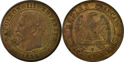 World Coins - Coin, France, Napoleon III, Napoléon III, 2 Centimes, 1853, Lille,
