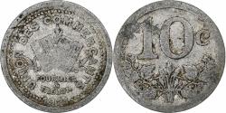 World Coins - France, Union des Commerçants, Fourmies et Trélon, 10 Centimes, 1921