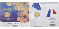 World Coins - France, 2 Euro, 10 Years of EMU, BU, 2009, MDP, Bi-Metallic,