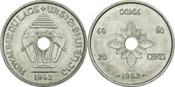 World Coins - Coin, Lao, Sisavang Vong, 20 Cents, 1952, , Aluminium, Lecompte:5