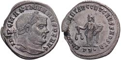 Ancient Coins - Maximianus, Follis, 300-303, Ticinum, Bronze, , RIC:45B