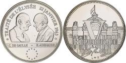 World Coins - France, Medal, Vème République, Traité de l'Elysée, , Copper-nickel