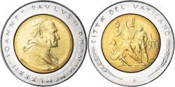 World Coins - Coin, VATICAN CITY, John Paul II, 500 Lire, 1982, Roma, FDC,