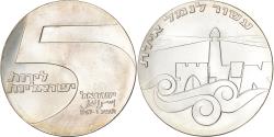 World Coins - Israel, 5 Lirot, 1967, Utrecht, Silver, , KM:48