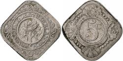 World Coins - Netherlands, Wilhelmina I, 5 Cents, 1914, Copper-nickel, , KM:153