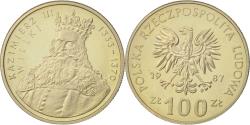 World Coins - Coin, Poland, 100 Zlotych, 1987, Warsaw, , Copper-nickel, KM:167