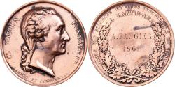 World Coins - France, Medal, Deuxième République, Major Martin, Ecole de la Martinière