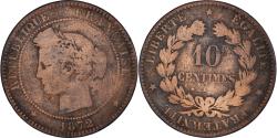 World Coins - Coin, France, Cérès, 10 Centimes, 1872, Bordeaux, , Bronze, KM:815.2