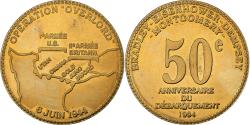 World Coins - France, Medal, 50ème Anniversaire des Débarquements, Ministère de la