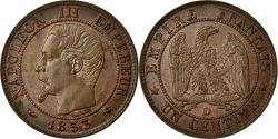 World Coins - Coin, France, Napoleon III, Napoléon III, Centime, 1853, Lyon,