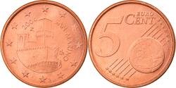 World Coins - San Marino, 5 Euro Cent, 2004, Rome, , Copper Plated Steel, KM:442