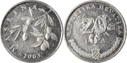 World Coins - Coin, Croatia, 20 Lipa, 2003