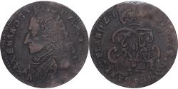 World Coins - Spanish Netherlands, NAMUR, Maximilian Emmanuel of Bavaria, Liard, Uncertain