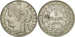 World Coins - Coin, France, Cérès, Franc, 1888, Paris, , Silver, KM:822.1