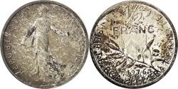 World Coins - Coin, France, 1/2 Franc, 1976, , Silver, KM:P552, Gadoury:91.P2