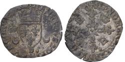 World Coins - France, Henri II, Douzain aux croissants, Lyon, , Billon, Gadoury:357