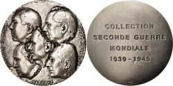 World Coins - France, Medal, Collection Seconde Guerre Mondiale, History, , Silvered