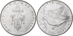 World Coins - Vatican, Paul VI, 100 Lire, 1977 - Anno XV, Rome, Stainless Steel,