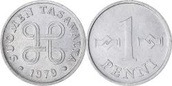 World Coins - Coin, Finland, Penni, 1979