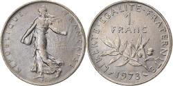World Coins - France, Franc, Semeuse, 1973, Paris, Nickel, , KM:925.1