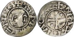 World Coins - Archbishopric of Vienne, Denier, ca. 1200-1250, Vienne, Billon,