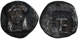 Ancient Coins - Coin, Ionia, Tetartemorion, ca. 500-450 BC, Kolophon, , Silver
