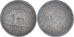 World Coins - Coin, Ceylon, George III, 1/192 Rixdollar, 1802, Handsworth, , Copper