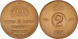 World Coins - Coin, Sweden, Gustaf VI, 2 Öre, 1967, , Bronze, KM:821